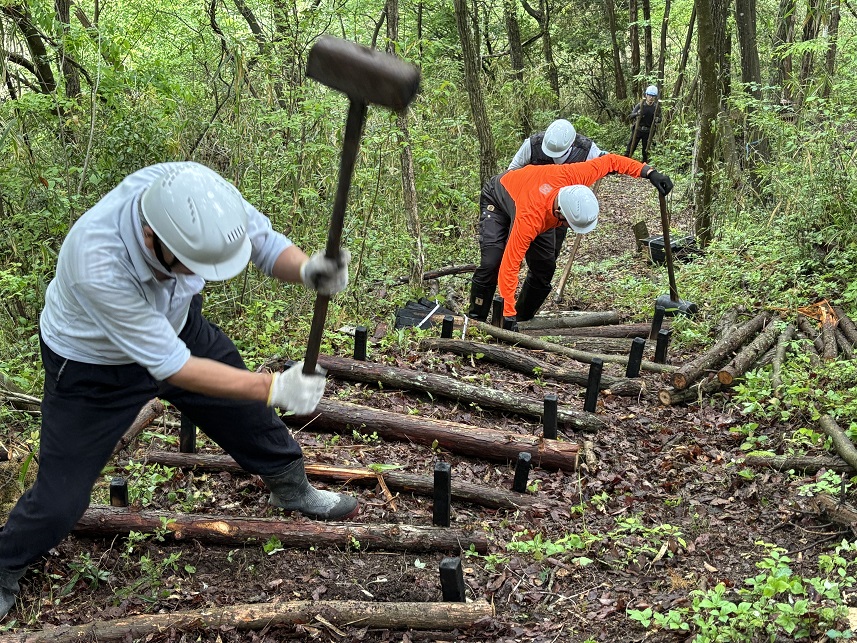 リコーえなの森　森林保全作業 | 自然環境